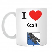 Кружка I love Касли