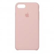 Силиконовый чехол Apple iPhone 7/8 Plus Пудровый