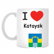 Кружка I love Катайск