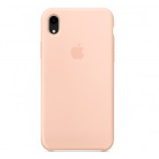 Силиконовый чехол Apple iPhone XR Пудровый