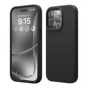 Силиконовый чехол iPhone 14 Pro Чёрный