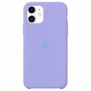 Силиконовый чехол Apple iPhone 12 mini сиреневый