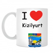 Кружка I love Кизилюрт