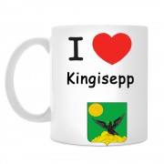 Кружка I love Кингисепп