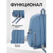 Рюкзак школьный на молнии, с карманами, розовый (черный)