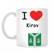Кружка I love Киров