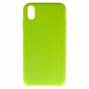 Силиконовый чехол Apple iPhone XR Салатовый