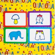 Настольная подвижная игра «ОКАВОКА» с текстильным полем, 50 карт, 3+