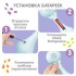 Погремушка музыкальная Крошка Я «Зайка», светится, эластичные ушки, голубой Погремушка музыкальная Крошка Я «Зайка», светится, эластичные ушки, голубой