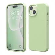 Силиконовый чехол iPhone 14 Plus Пастельно - Зеленый