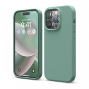 Силиконовый чехол Apple iPhone 11 полуночно-зеленый
