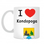 Кружка I love Кондопога