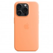 Силиконовый чехол Apple IPhone 13 Pro Max Светло Оранжевый