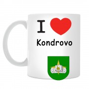 Кружка I love Кондрово