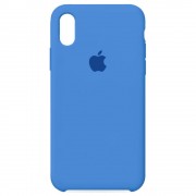 Силиконовый чехол Apple iPhone XR Голубой