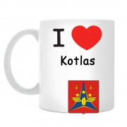 Кружка I love Котлас