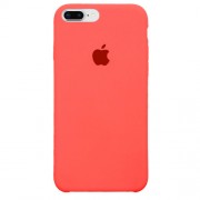 Силиконовый чехол Apple iPhone 7/8 Plus Персиковый
