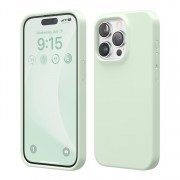 Силиконовый чехол Apple iPhone 13 Pro Max мятный