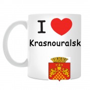 Кружка I love Красноуральск