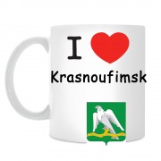Кружка I love Красноуфимск