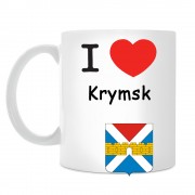 Кружка I love Крымск