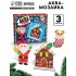 Аквамозаика «Дед Мороз, Домик и щеночек», 3 фигурки, 898 шариков Аквамозаика «Дед Мороз, Домик и щеночек», 3 фигурки, 898 шариков