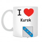 Кружка I love Курск