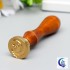Печать для сургуча с деревянной ручкой Печать для сургуча с деревянной ручкой