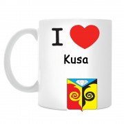 Кружка I love Куса