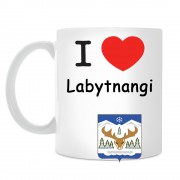 Кружка I love Лабытнанги