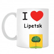 Кружка I love Липецк