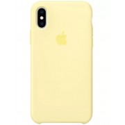 Силиконовый чехол Apple iPhone 12 Pro Пастельно-жёлтый