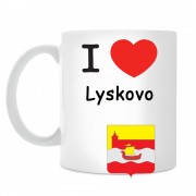 Кружка I love Лысково