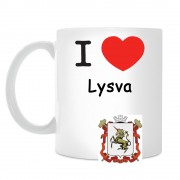 Кружка I love Лысьва