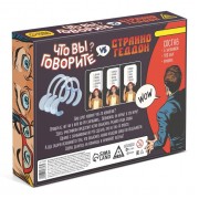 Настольная игра на объяснение слов «Что вы говорите? VS Странногеддон», 100 карт, 6 загубников, 10+
