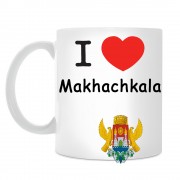 Кружка I love Махачкала