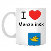 Кружка I love Мензелинск