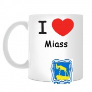 Кружка I love Миасс
