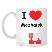 Кружка I love Можайск