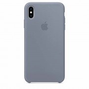 Силиконовый чехол Apple iPhone Xs max Темная лаванда