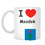 Кружка I love Моздок