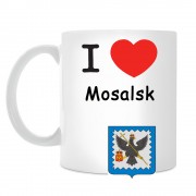 Кружка I love Мосальск