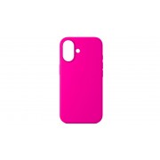 Силиконовый чехол iPhone 16 Малиновый