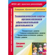 Зумрат Асанова: Технологические карты организованной образовательной деятельности. Средняя группа. ФГОС ДО