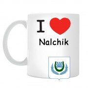 Кружка I love Нальчик