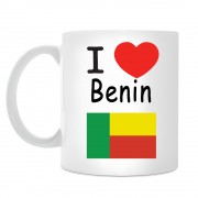 Кружка I love Benin (Я люблю Бенин)