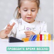 Настольная развивающая игра на равновесие «Принцип домино». 2-4 игрока, 3+