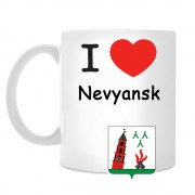 Кружка I love Невьянск