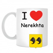 Кружка I love Нерехта