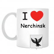 Кружка I love Нерчинск